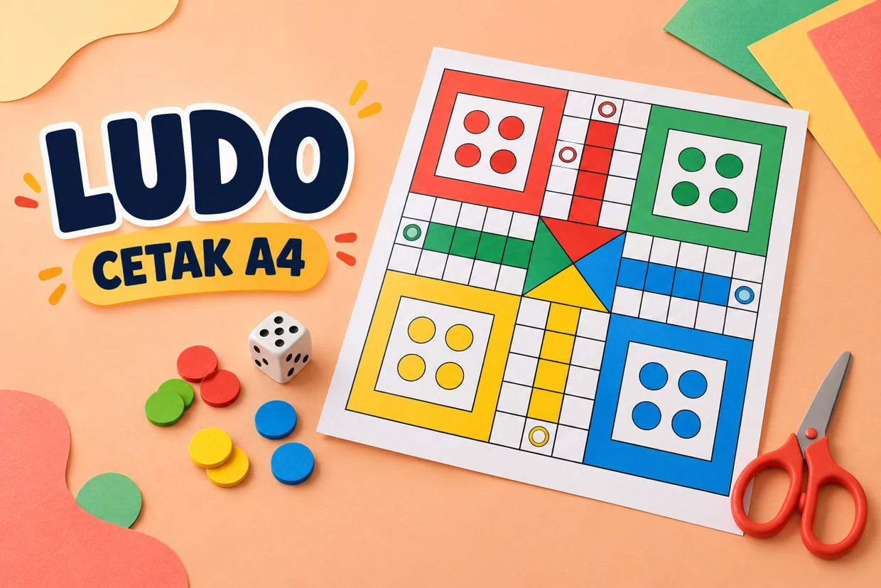 Ludo · Cetak A4