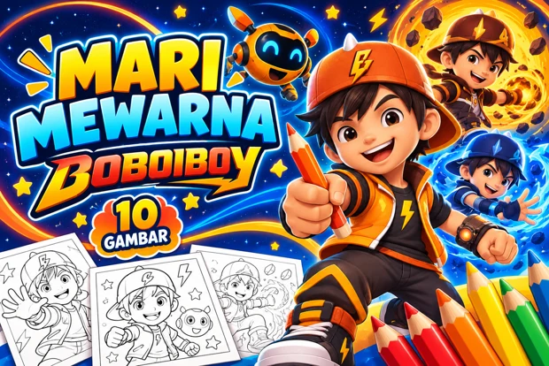 Mari Mewarna · BoBoiBoy
