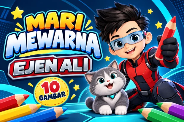 Mari Mewarna · Ejen Ali