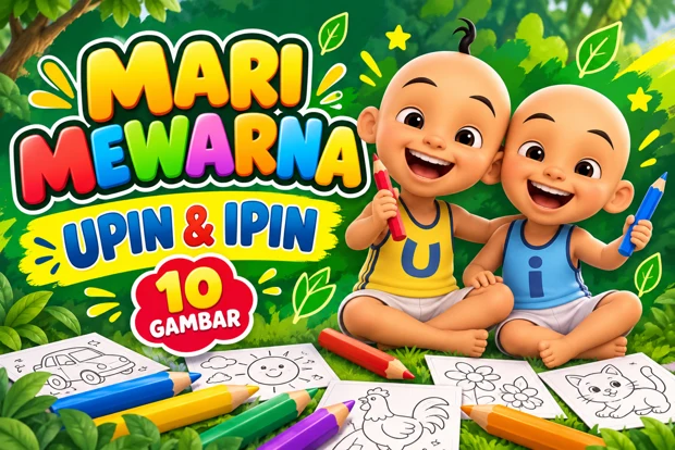 Mari Mewarna · Upin & Ipin